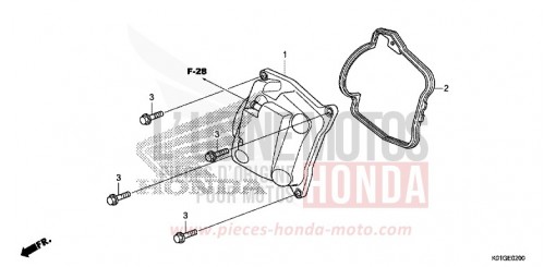 COUVERCLE DE CULASSE SH125ADG de 2016